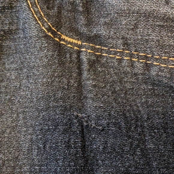 Fried Denim - 36X32 Slim - Black Denim Jeans - Picture 11 of 15